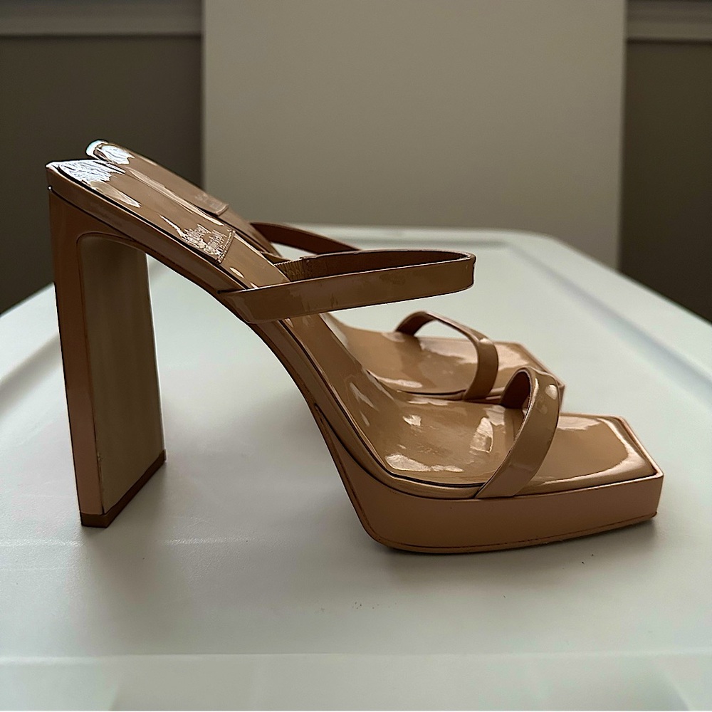 Jeffrey Campbell Nude Platform Heels